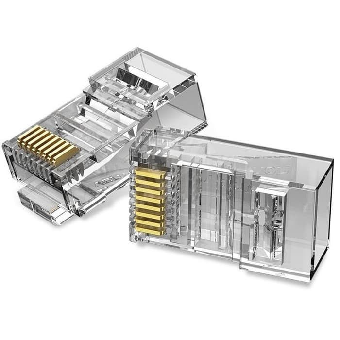 SINTE Jack RJ45 Konektor Kabel UTP CAT Network LAN Internet Komputer