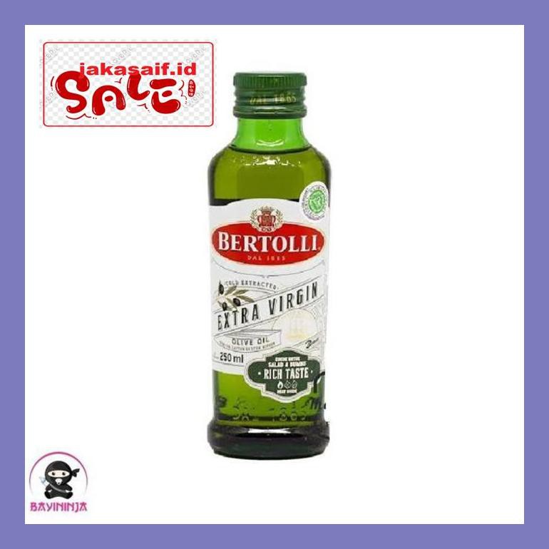 

504Sbu Bertolli Extra Virgin Olive Oil Minyak Zaitun 250 Ml Bud0Mb