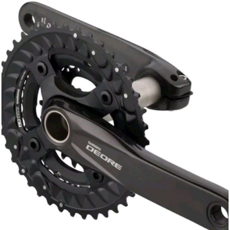 Crank Deore Crankset shimano deore M6000 3 sped 40.30.22T. Crank set shimano deore Triple sesuai ikl