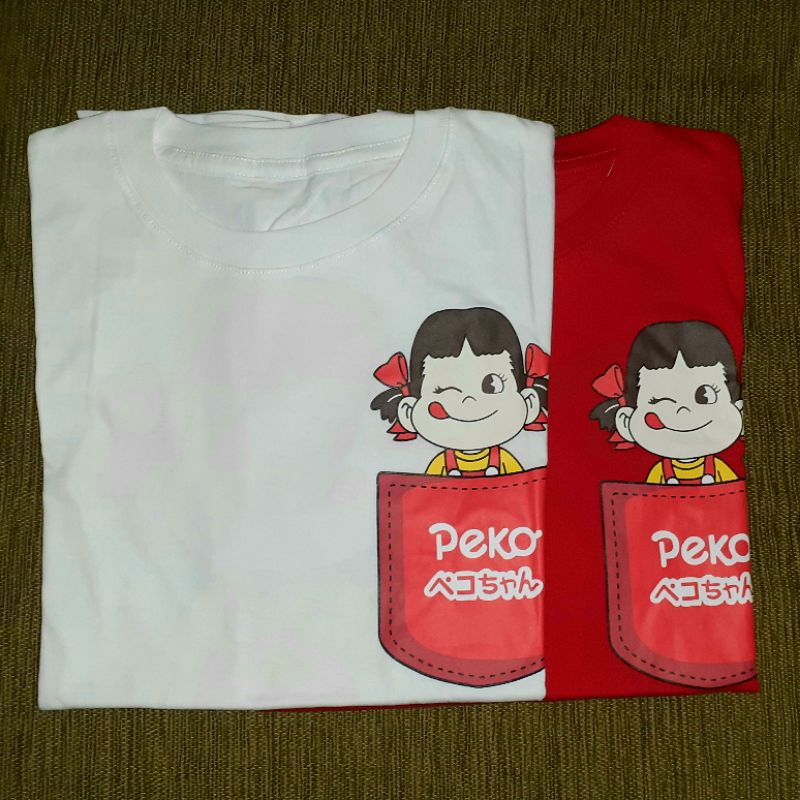 Kaos Tshirt peko milky oversize