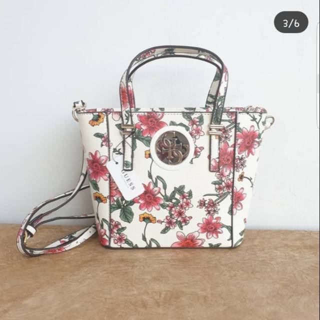 Tas guess open road mini floral bag