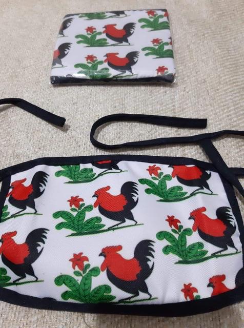 Masker Kain Mask Anti Debu Non Medis Cap Ayam Jago Mangkok