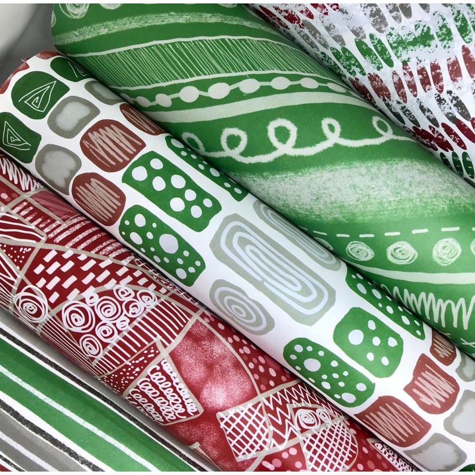 

Gift Wrapping Paper, 15 pcs -Christmas