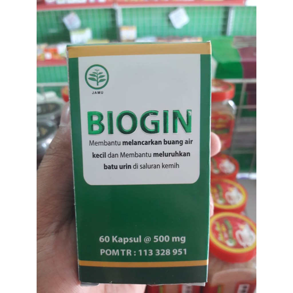 Biogin Untuk Penderita batu ginjal dan batu kantung kemihi 60 kapsul