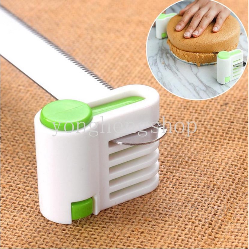 2pcs / Pak Alat Pemotong Kue / Roti 5 Lapis DIY Untuk Dapur