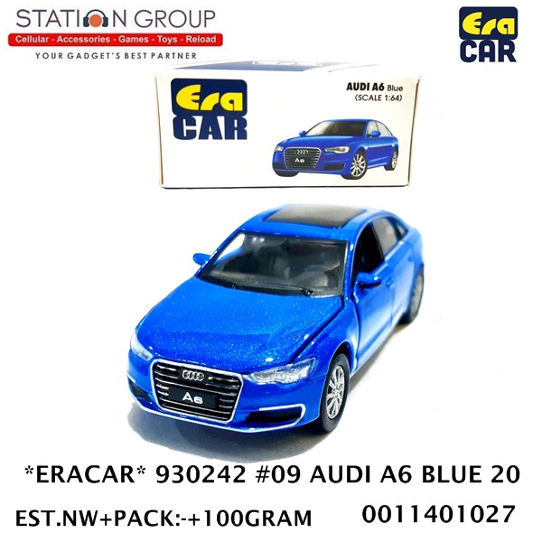 ERACAR 930242 #09 AUDI A6 BLUE 20 - DIECAST