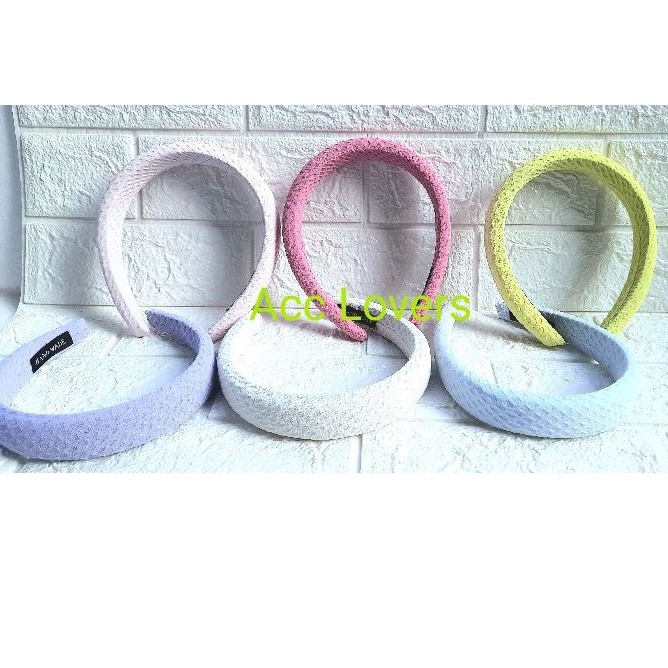 bando korea dewasa all size bandana korea empuk headband korea warna bandana lebar korea