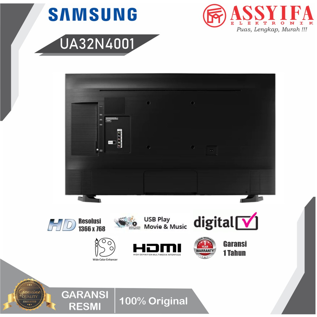 LED TV SAMSUNG 32T4003 | 32N4001 DIGITAL TV NEW GARANSI RESMI 100% ORI-4