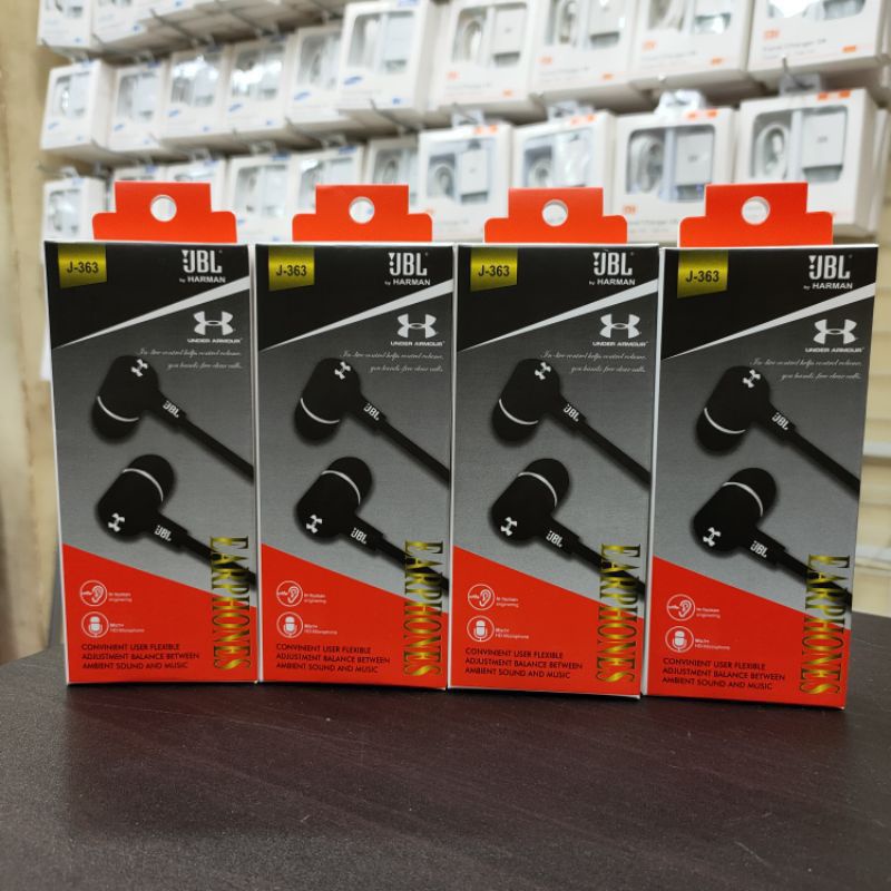HEADSET HF JBL J-363 SUPER BASS EARPHONE
