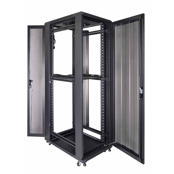 INDORACK Standing Close Rack 42U Perforated Door IR9042P Depth 900mm