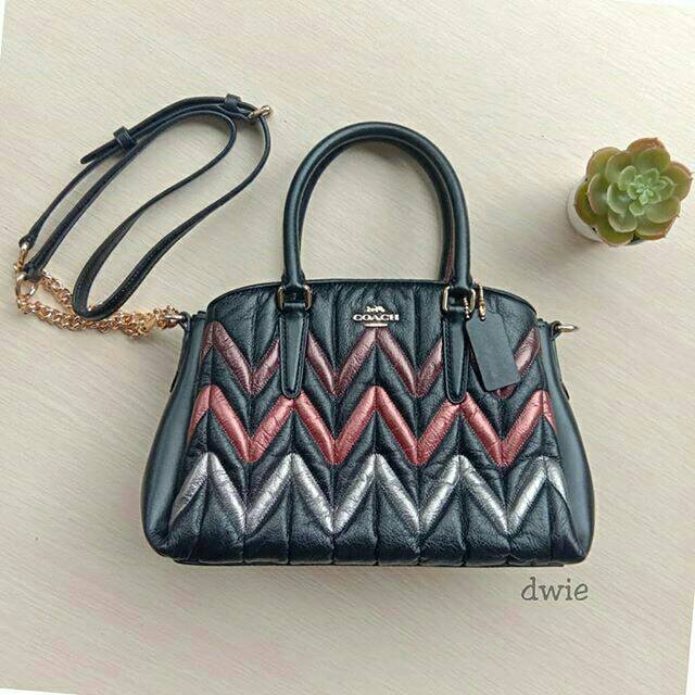 Tas Coach Mini Sage Satchel Ombre Original