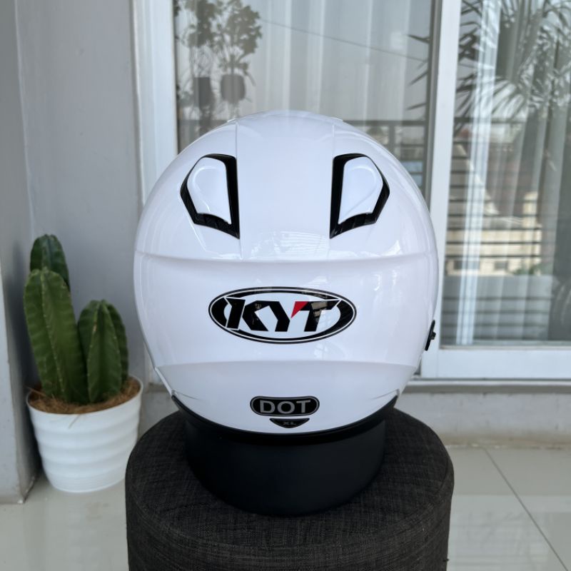 Helm KYT Kyoto R Solid White / KYT Kyoto R