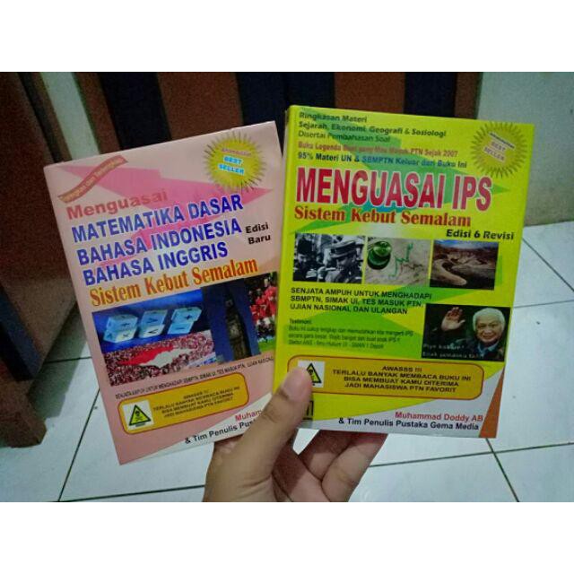 Menguasai Matematika Dasar, Indonesia, Inggris Sistem Kebut Semalam/ Sks Tkdu/ sbmptn/ Buku Utbk-6