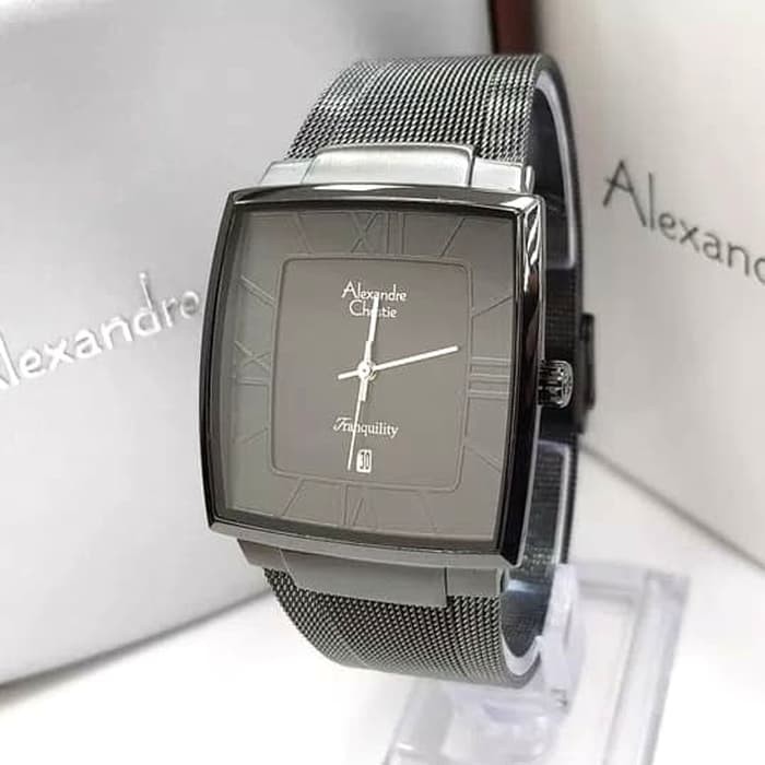 ORIGINAL Jam Tangan Pria Alexandre Christie Stainless AC 8329 / AC8329 / 8329 Garansi Resmi 1 Tahun.