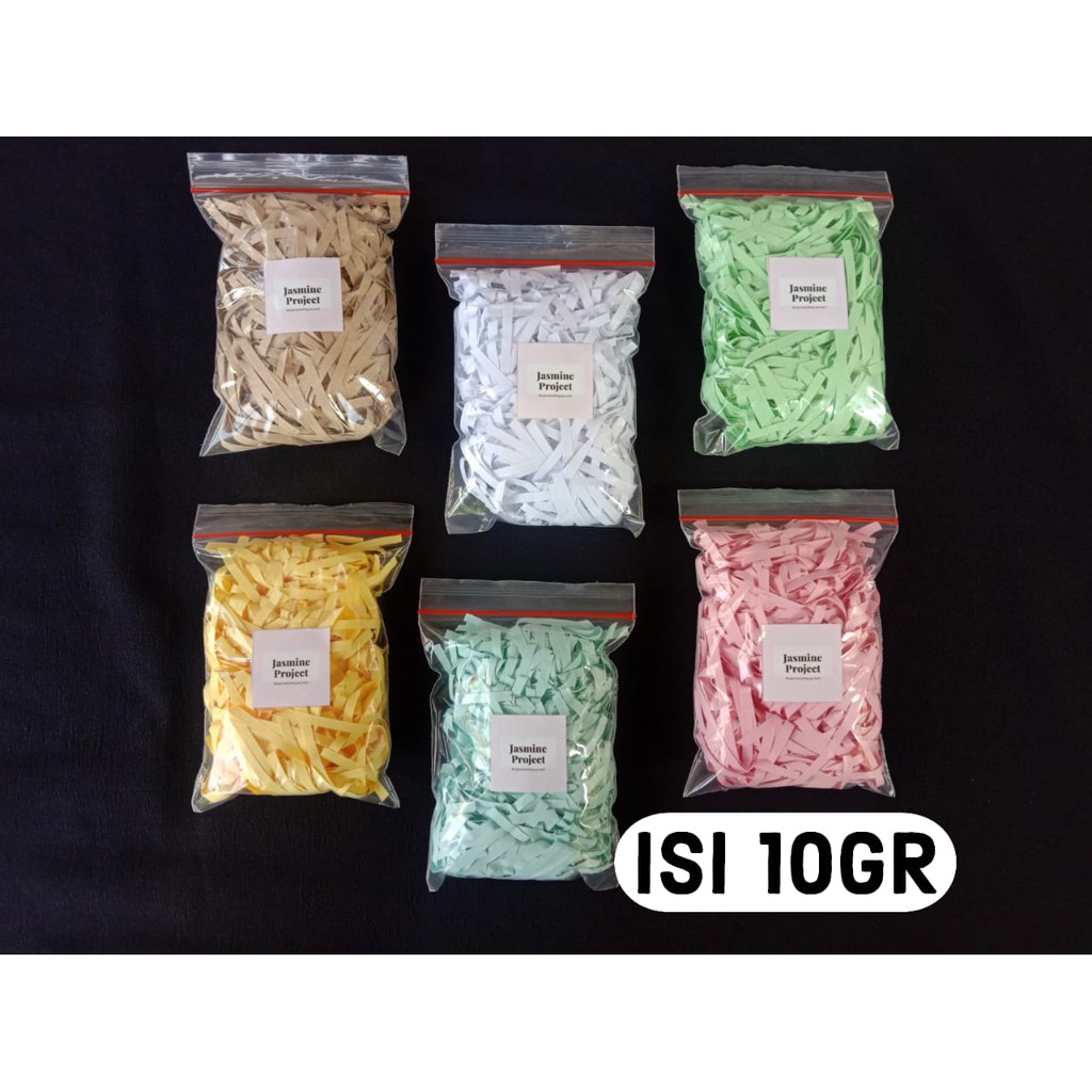 

Kertas Potong Hampers Parcel Shredded Paper Kertas Serut Kertas Cacah 10gr