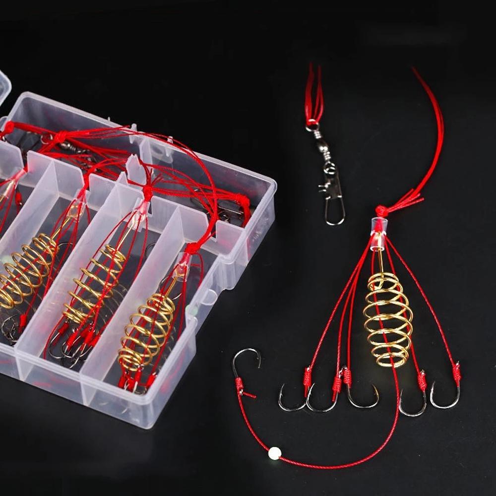 Rebuy Explosion Fishing Hook Tajam Fishing Tackle Perangkap Pancing Kandang Pancing Umpan Pancing Pemikat Mata Air Kail Pancing