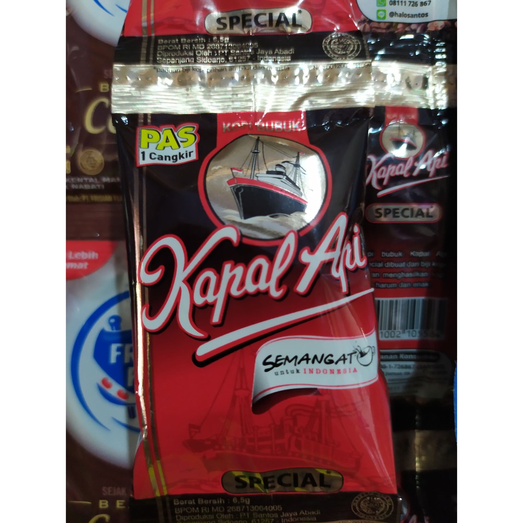 

Kopi Kapal Api Sachet 0,5 gram