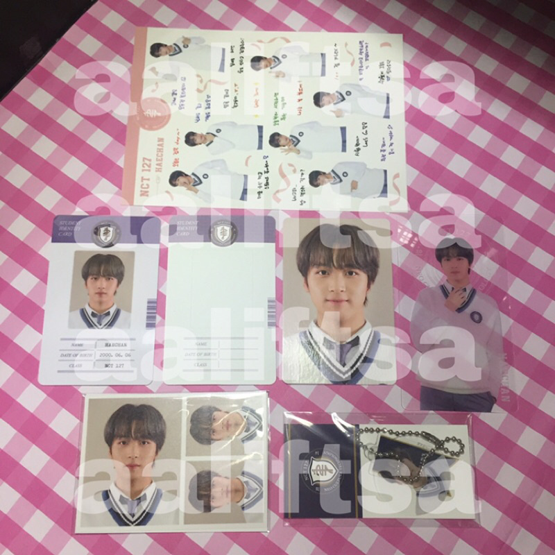 Haechan Back To School Kit 127 [PC, ID card, ID Photo]