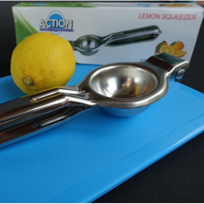 Alat Peras Jeruk Nipis/ Lime/ Lemon Squeezer- Stainless Steel