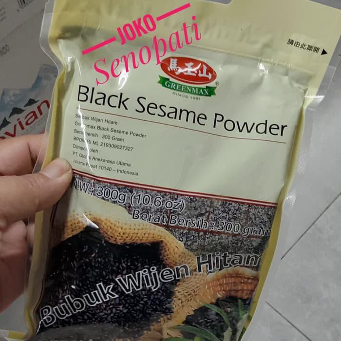 

Greenmax Black Sesame Powder/Bubuk Wijen Hitam 300Gram