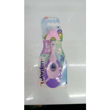 Jordan Oral Care Kids Step 1 Ekstra Soft - Sikat Gigi Bayi dan Anak