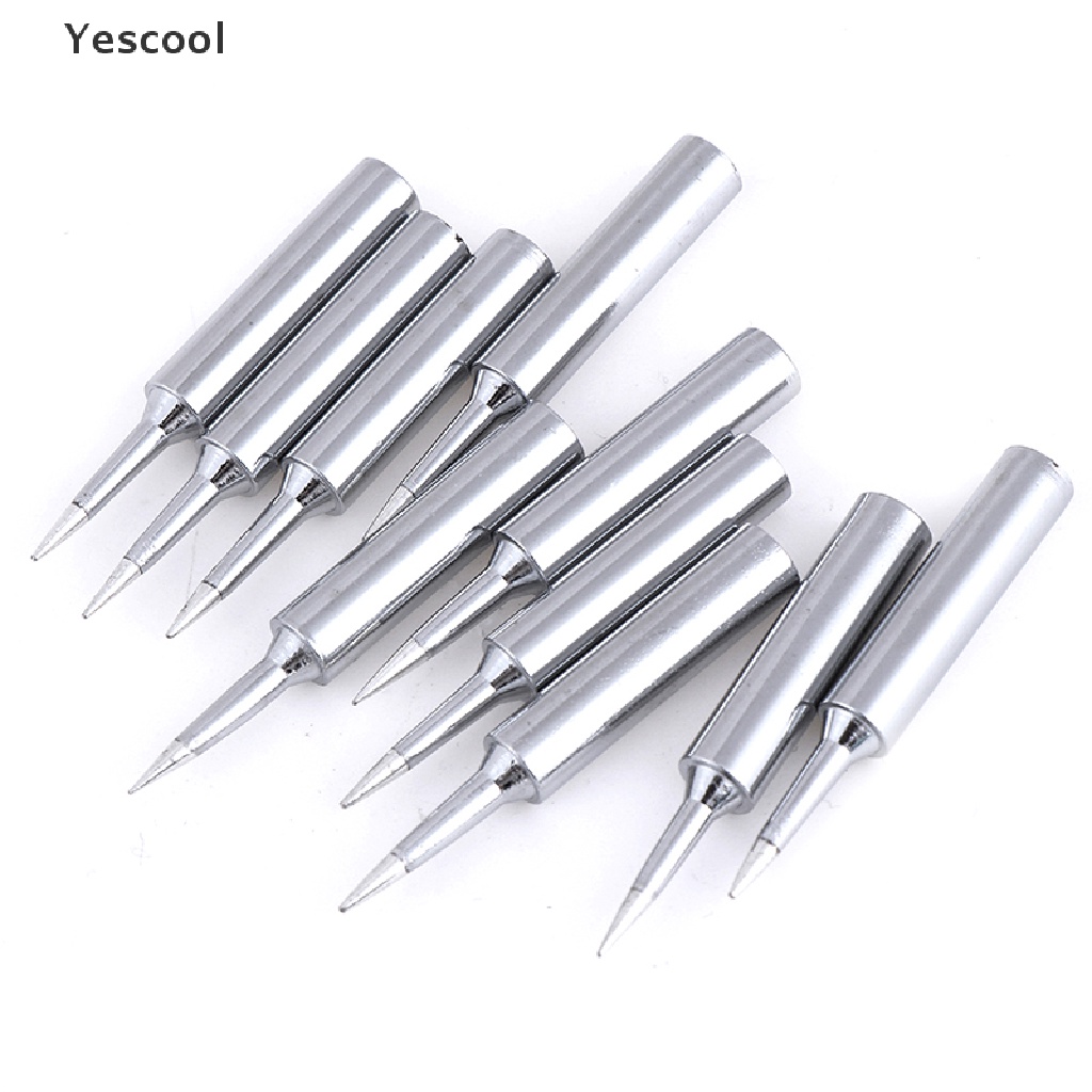 Yescool 10pcs 900m-t-i Kepala solder Pengganti Bahan Besi