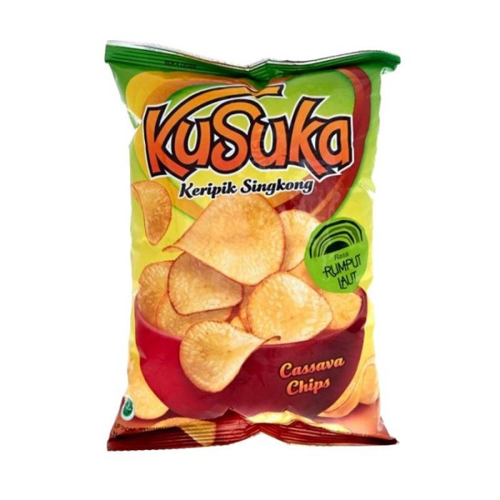 

Kusuka Keripik Singkong Rumput Laut 180gr