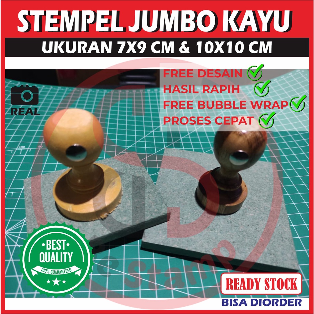 STEMPEL KAYU JUMBO