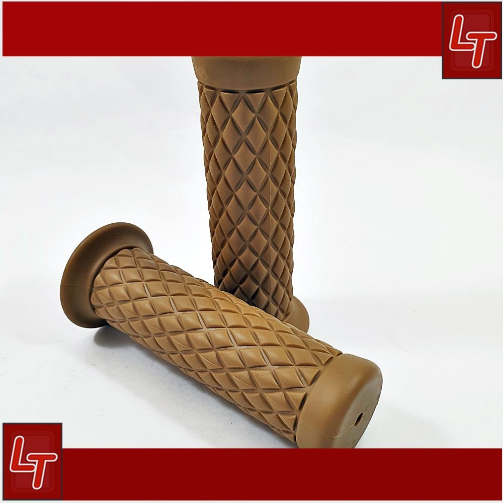 Grip MOTOR Klasik VND Coklat Universal Lengkap HandGrip