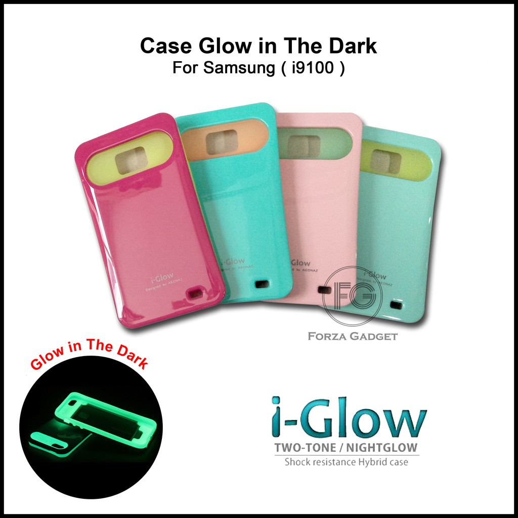 Case i-Glow for Samsung Galaxy S2 i9100 (Glow in The Dark)