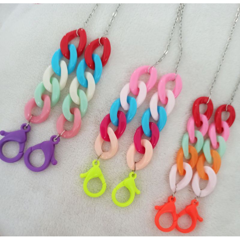 Murah Kalung Strap Masker Unik Lucu untuk Hijab dan Nonhijab. Bisa request stopper.