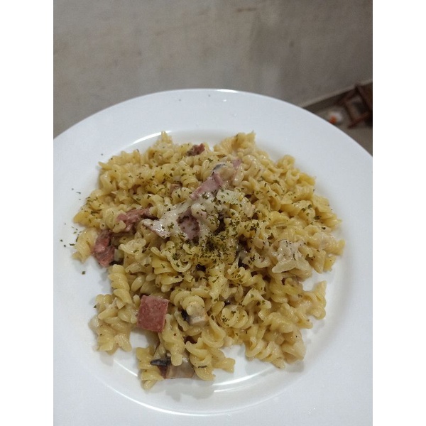 

Fusilli Carbonara
