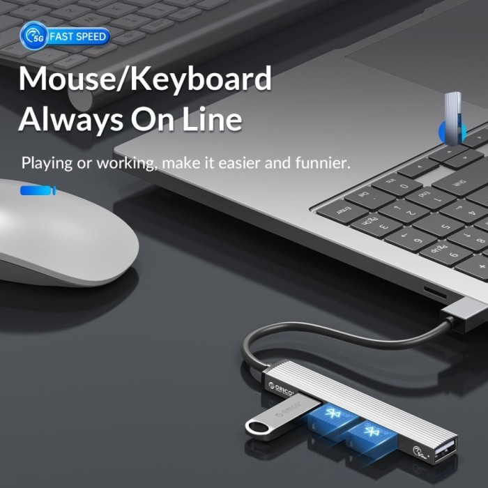 USB 3.0 Hub 4 Ports ORICO AH-A13 USB 3.0 5Gbps 2.0 480Mbps