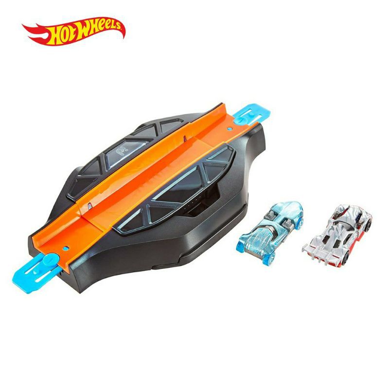 Hot Wheels ID Race Portal Original Mattel HWID Mainan Track Trek Mobil Balap Twin mill exclusive