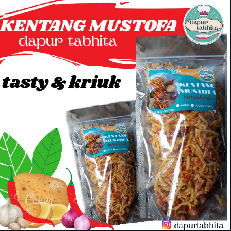 

Kentang Mustofa / Kering Kentang / Kentang bumbu balado / Kentang Kriuk Dapur Tabhita