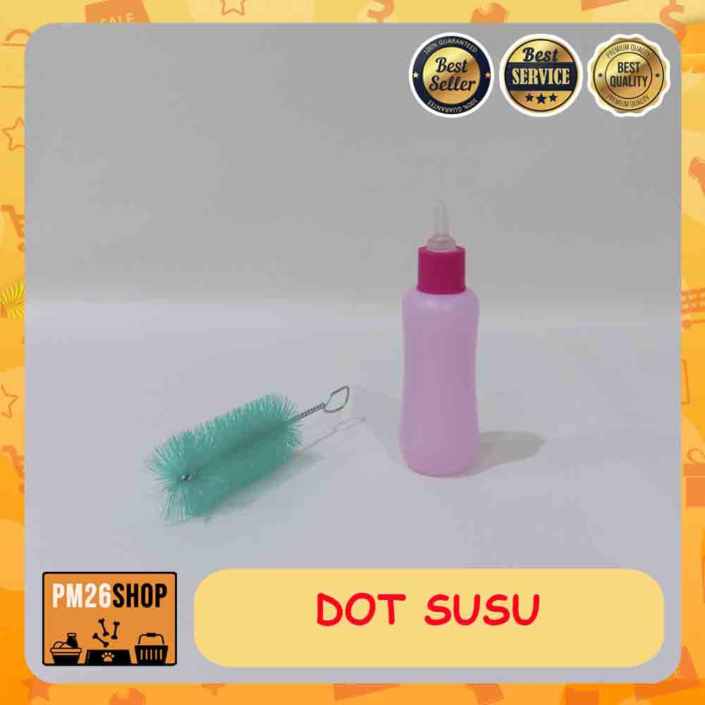 Dot Susu Botol Susu Warna untuk Anjing Kucing Hewan