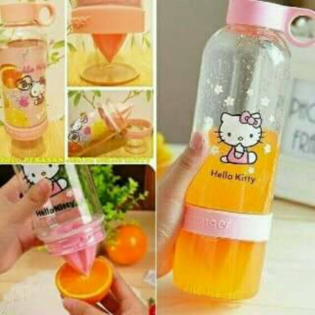 Botol minum + pemeras jeruk