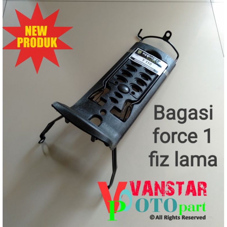 Bagasi fiz lama force1 crypton