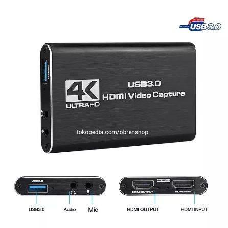 Tv Card | Video Capture Hdmi Usb 3.0 Hdmi Vidio Capture 4K 60Fps Xbt