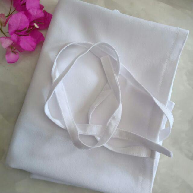 KERUDUNG MARYAM/HIJAB MARYAM/BERGO MARYAM-PUTIH