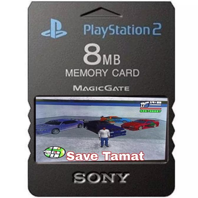 Memory Card PS 2 Save Tamat full 33 Game