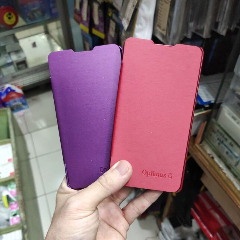 LG OPTIMUS L1ii TRI E475 , OPTIMUS L3ii E435 , OPTIMUS G E975 , OPTIMUS G PRO E985 flipcover buku