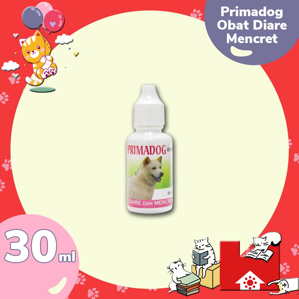 PRIMA DOG OBAT DIARE DAN MENCRET ANJING PRIMA DOG DROPS