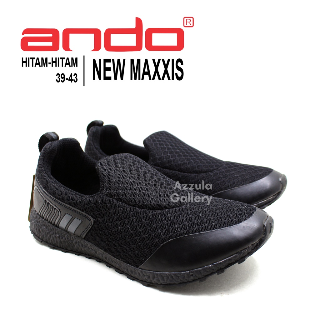 Sepatu Slip On Pria - Ando FLYNN - Ando Skylight - Ando New Maxxis - Size 38-43 - Azzula Gallery