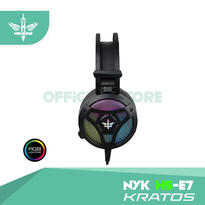 NYK KRATOS RGB 7.1 HS-E7 / NYK HS-E7 / NYK HS E7 Gaming Headset