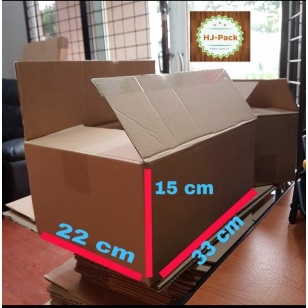 

KARDUS COKLAT POLOS UK 33X22X15CM / KARDUS POLOS SERBAGUNA / KARDUS PACKING MIN ORDER 10PCS