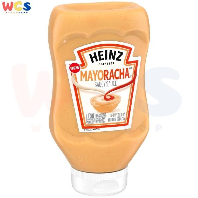 

Promo Awal tahun Heinz MayoRacha Mayonnaise n Siracha Saucy Sauce 16.6oz 470g Promo Awal tahun