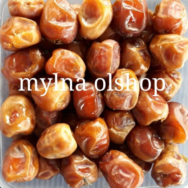 

kurma sukari basah 250 gr dus hijau asli saudi