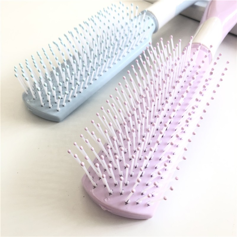 ED - SISIR RAMBUT KOTAK ANTI KUSUT / SISIR ANTI KUSUT / SISIR PIJAT KESEHATAN PREMIUM-1