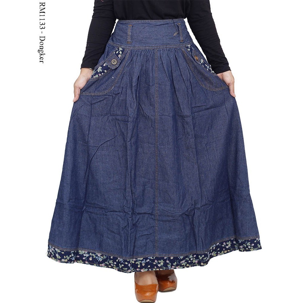 RM1133 Rok Jeans Umbrella List Bunga
